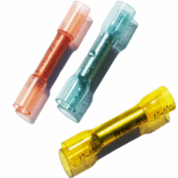 crimp and seal butt electrical connectors