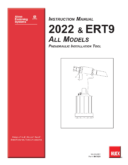 2022 & ERT9 Manual