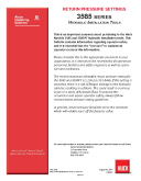 3585 Return Pressure Important Product Release Brochure