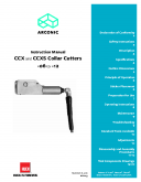 CCX CCXS Collar Cutter Manual