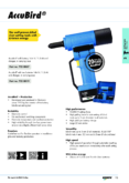 Gesipa AccuBird Brochure
