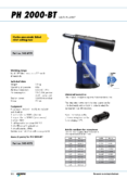 Gesipa PH 2000-BT only for Bulbtite Brochure
