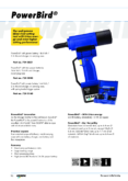 Gesipa PowerBird Brochure