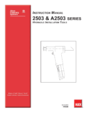 Huck 2503 A2503 rivet gun manual