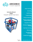 Huck 913F Powerig Manual HK1191