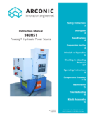 Huck 940HS1 Powerig Manual HK1176