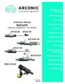 Huck BTT25 35 57 DT BT60 series rivet gun manual