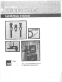 Huck HP8 Huck Bolt Brochure