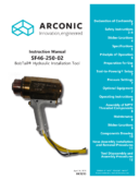 Huck SF46 250-02 rivet gun manual hk1213