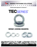 Sherex TEC-Series wedge locking washers