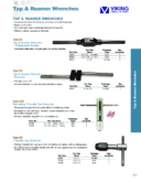 Viking Drill and Tool – Ratcheting T-Handle Tap Wrenches
