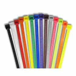 colored cable ties / colored zip ties