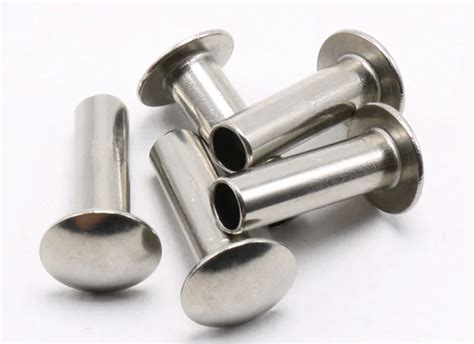 semi-tubular hollow rivets are used in automotive, aerospace, construction manufacturing