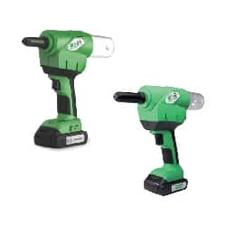 battery powered cordless rivet guns by Marson