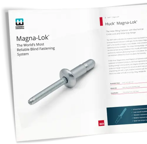 Huck brand fastening and tooling