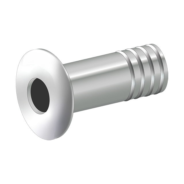 Steel Grovit speed fasteners by Avdel