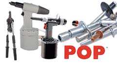 POP Avdel brand fastening and tooling