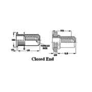 Sherex CAK3 Series – #CAK3-470-2.0 – Rivet Nut – Aluminum