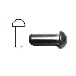 Button Head Solid Rivets