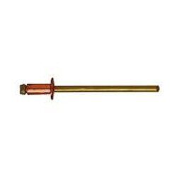 Copper / Brass Dome Head Open End Blind Rivets