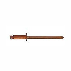 Copper / Steel Dome Head Open End Nail Rivets