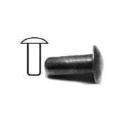 AN 456 A 6-8 Aluminum Modified Brazier Head Solid Rivet (Soft), 3/16″ x 1/2″