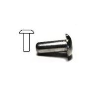 AN 470 A 6-8, Soft 1100F Aluminum Universal Head Solid Rivet, 3/16″ x 1/2″