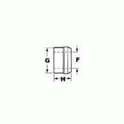 LC-2R20G C50 HuckBolt Standard Collar, 5/8″ Dia.