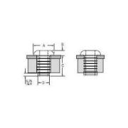 01189-02510 Avtronic Rivet Dome Head, Aluminum, 2.5mm Dia.