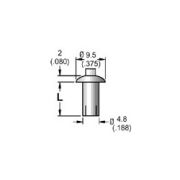 38-106-28-16 Universal Head Drive Rivet, 3/16″ Dia.