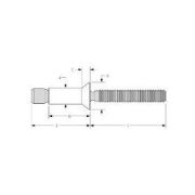AC6-6AKL Aluminum Countersunk Head Klik-Lock Rivet, 3/16″ Dia.