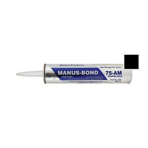 Manus Bond 75-AM adhesive in black color.