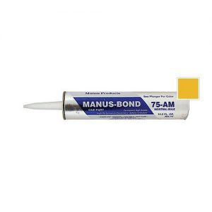 Manus Bond 75-AM adhesive in penske yellow color.