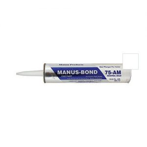 Manus Bond 75-AM adhesive in white color.