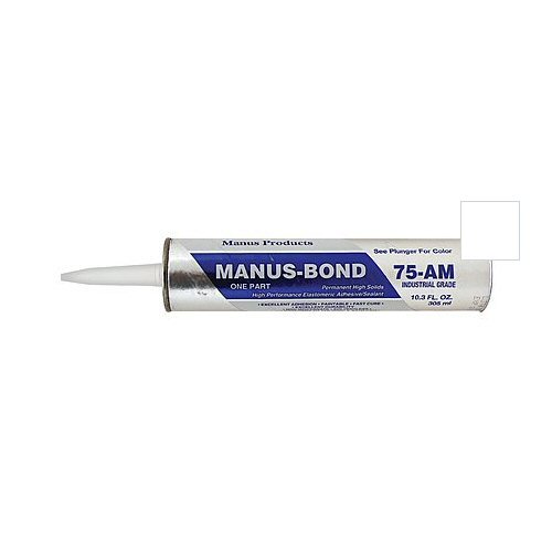 Manus Bond 75-AM adhesive in white color.