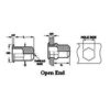 Sherex CAH3 Series - Aluminum Open