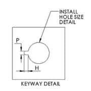Sherex #SXS25-451CY NAS 1330 Countersunk Head Style