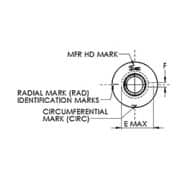 Sherex #SXS25-451CY NAS 1330 Countersunk Head Style