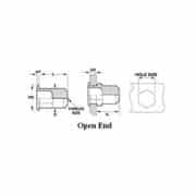 Sherex Rivet CAH2 SERIES – #CAH2-1015-7.9 – Thread Size: #M10x1.5 ISO