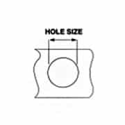 Sherex CAT/CFT Series – #CFT1/CAT1-3118 – Rivet Nut – Stainless Steel