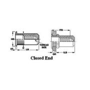 Sherex CAK1 Series – #CAK1-610-4.2 – Rivet Nut – Stainless Steel