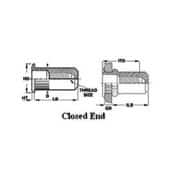 Sherex CAK Series – #CAK2-610-6.6 – Rivet Nut – Steel