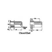 Sherex CAL Series – #CAL2-1015-7.9 – Rivet Nut – Steel