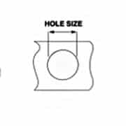 Sherex CFT/CAT Series – #CFT2/CAT2-1015 – Rivet Nut – Steel