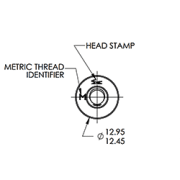 Sherex CPB Series – #CPB2-610-7.1 – Rivet Nut – Steel