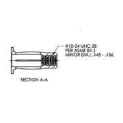 Sherex CPB Series – #CPB2-1032-320 – Rivet Nut – Steel